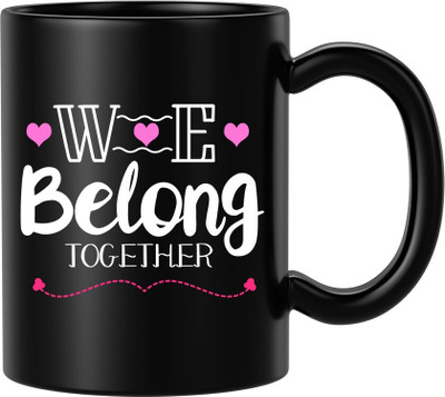 BLISSart NEW_BLSPMJP085-B Ceramic Coffee Mug(350 ml)