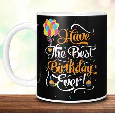 TrendoPrint Happy Birthday Printeds For Girls Boys Friends & Loved Ones-WMHBD-02 Ceramic Coffee Mug(350 ml)