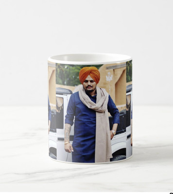 CreateByYou Siddhu moose wala printed premium quality coffee mug Ceramic Coffee Mug(300 ml)
