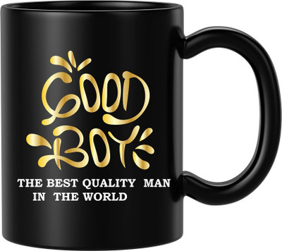 BLISSart NEW_BLS-PM-KP2338-W Ceramic Coffee Mug(350 ml)