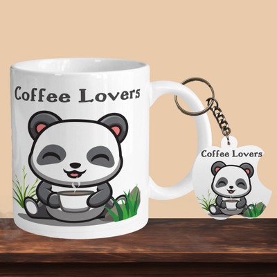 VMSHOPPINGMART 101_Coffee Lovers R-A Ceramic Coffee Mug(330 ml, Pack of 2)
