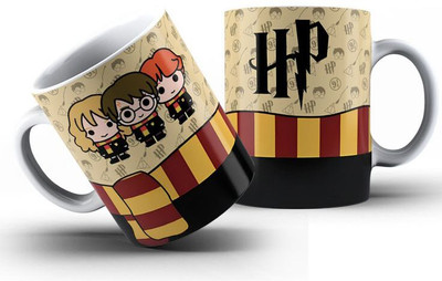 Kingdivine HARRY POTTER PRINTED WHITE MUG FOR GIFT Ceramic Coffee Mug(330 ml)