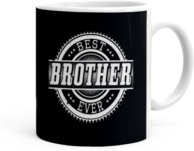 Kesri Gifts Best Brother Ever Printed Theme(B24-093) Ceramic Coffee Mug(325 ml)