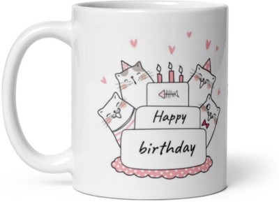 GIFTMART Premium Quality Happy Birthday mug | Best Gift For Special One | Design 99 | Ceramic Coffee Mug(350 ml)