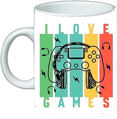 Solo Gift Game mug 011 Ceramic Coffee Mug(300 ml)