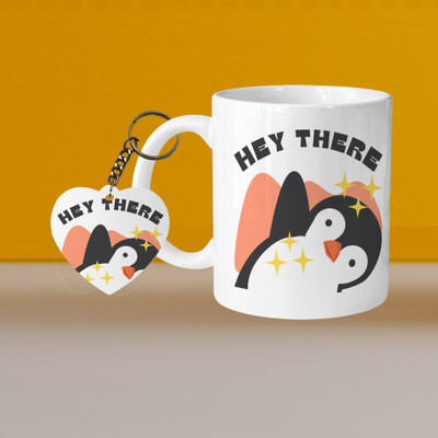 VM SHOPPING MALL VM Unicorn L-R Ceramic Coffee Mug(330 ml, Pack of 2)
