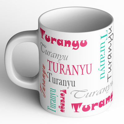 Abaronee 1010_Turanyu b004 in name 001 Ceramic Coffee Mug(350 ml)