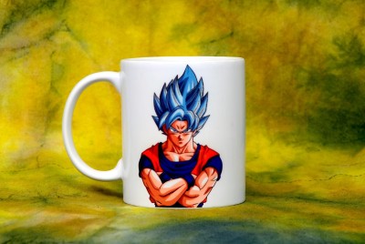 TheAvatarCloset DRAGON BALL Z, Goku Anime Printed Ceramic Coffee Mug(330 ml)