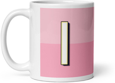 Mr UVD Alphabet I_MUGG Ceramic Coffee Mug(350 ml)