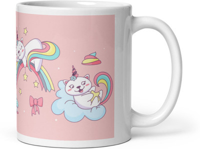Mr UVD Happy Kittens_MUGG Ceramic Coffee Mug(350 ml)
