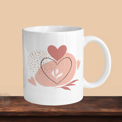 Hunter Studio 101_Love 01 R Ceramic Coffee Mug(330 ml)