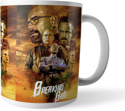 Morons Breaking Bad - Netflix Series Merchandise D10 Ceramic Coffee Mug(350 ml)