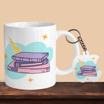 VM MALL 101_Unicorn Book R-A Ceramic Coffee Mug(330 ml)