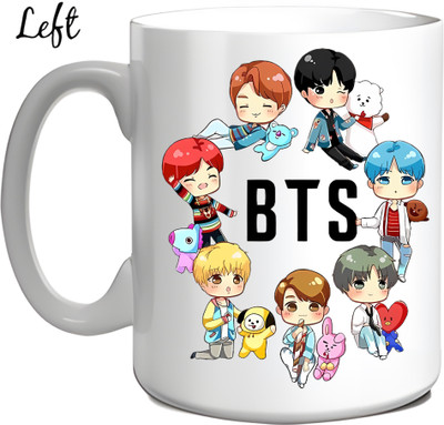 LUXELOOT Rinted Ceramic Coffee | coffee cup | printed cup | photo mug| gift mug 492 Ceramic Coffee Mug(350 ml)