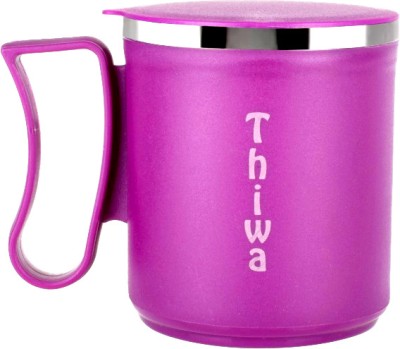 Thiwa Coffee and TeaMug gift for Birthday,Couple,Friends,Lover,kidsBeautiful coffeemug Plastic, Stainless Steel Coffee Mug(300 ml)