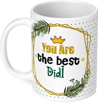DojaBeauty Didi Best Gift For Birthday & Return Gifts For Loving Ones (DB-311) Ceramic Coffee Mug(350 ml)