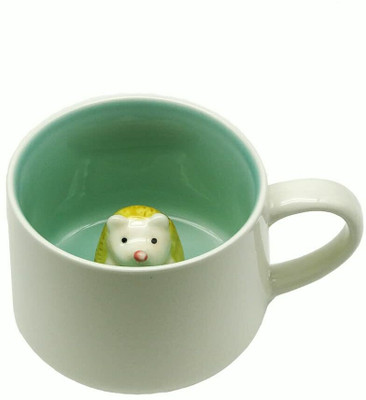 Kederastyle Hedgehog Ceramic Coffee Mug(350 ml)