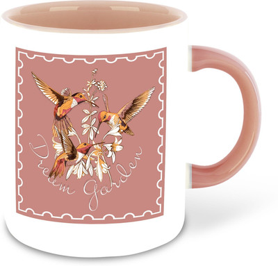 RADANYA PACK 2_GoodVibesOnly2-CM-1526 Ceramic Coffee Mug(352 ml, Pack of 2)
