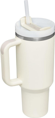 Jippco Stainless Steel Vacuum Insulated Tumbler with Handle, Lid and Straw Stainless Steel Tumbler(1200 ml)