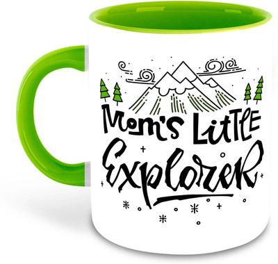 FLEXERSTYLE NEW2025-Mug TravelMix3-CM-3325 ml pack of 1 _NEW Ceramic Coffee Mug(325 ml)