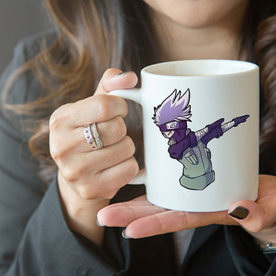 Artefact Kakashi Anime Dab Pose High quality Naruto inspired Coffees (330ml) Ceramic Coffee Mug(330 ml)