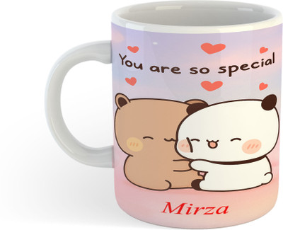UNIARAWALAS You Are So Special Mirza Ceramic Coffee(325ml) Ceramic Coffee Mug(325 ml)