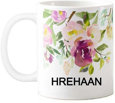 GNS Happy Birthday Gift for Hrehaan 076 Ceramic Coffee Mug(325 ml)