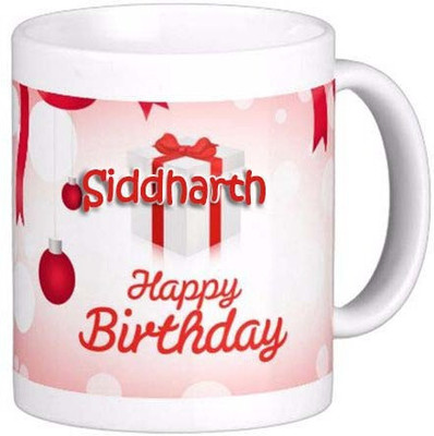 sublix Mug 325 ml pack of 1 MUG095_WAJEEH Ceramic Coffee Mug(325 ml)