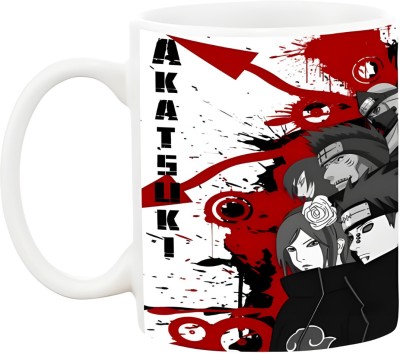 Cheeksy Indiacraft Printed Anime Akatashi Coffee & Teas For Anime Lovers Ceramic Coffee Mug(330 ml)