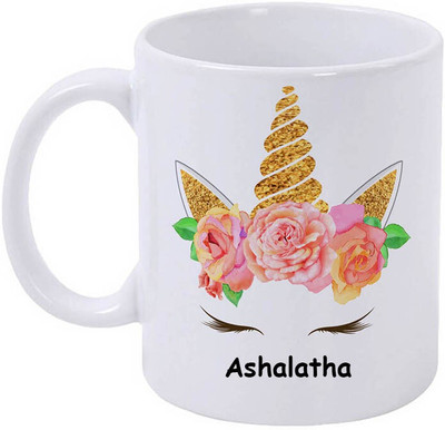 sublix Unicorn Insi mug pack of 1 ceremic Ceramic Coffee Mug(350 ml)