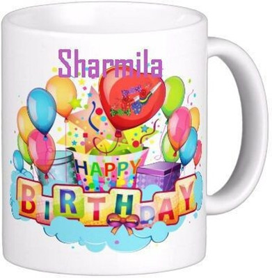 sublix Mug 325 ml pack of 1 MUG087_PUSHKAR Ceramic Coffee Mug(325 ml)