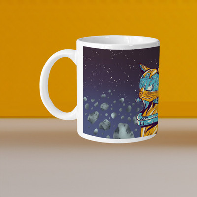 VM MALL 101_VM Living My Best Life L-H Ceramic Coffee Mug(320 ml)
