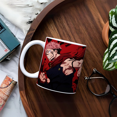 Hunter Studio Anime Printed Coffee Ideal for ing and PresentingM_740 Ceramic Coffee Mug(325 ml)