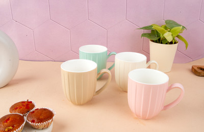 TAKISSO Ceramic Coffees/Chai mug Ceramic Coffee Mug(350 ml)