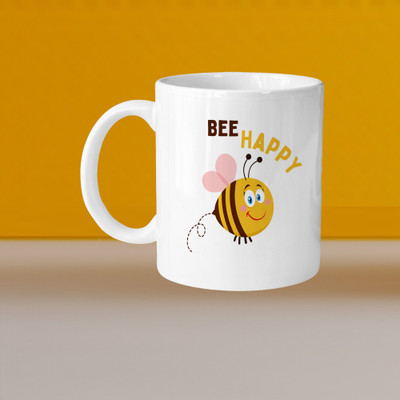 Print Ginnie 101_VM Big Flower Full 01 L Ceramic Coffee Mug(325 ml)