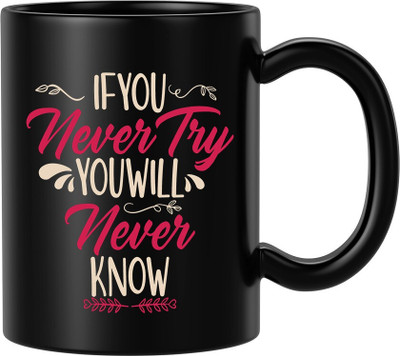 BLISSart NEW_BLS-PM-KP2067-W Ceramic Coffee Mug(350 ml)