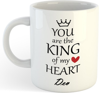 Daddy dream NEW-Dev You Are The King Of My Heart , Best Gift For Dev_NA Ceramic Coffee Mug(325 ml)