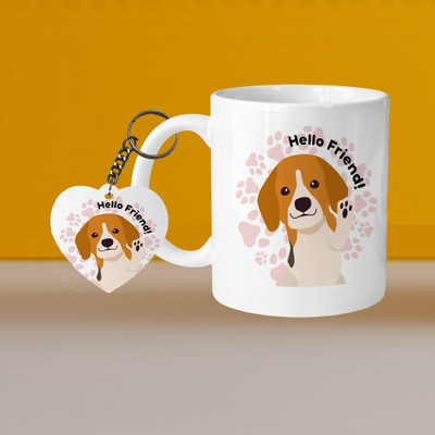 Print Ginnie 101_VM Happy Birthday 02 L Ceramic Coffee Mug(393 ml)