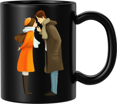 BLISSart NEW_BLS-PM-KP1016-B Ceramic Coffee Mug(350 ml)