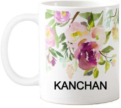 Exocticaa Happy Birthday Gift for Kanchan 076 Ceramic Coffee Mug(325 ml)