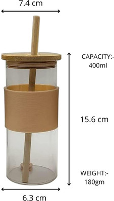 Adhunyk Glass Utility Container  - 400 ml(Multicolor)