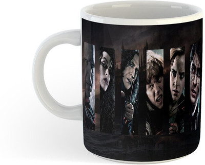 FLEXERSTYLE NEW2025_All Day New Printed Harry Pottar Printed Ceramic Coffee 10 Ceramic Coffee Mug(330 ml)