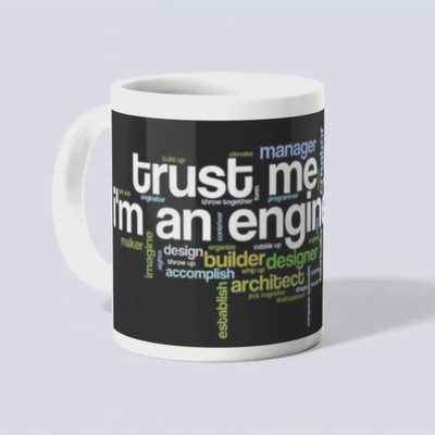 makekart Engineer’s Ceramic Coffee Mug(325 ml)