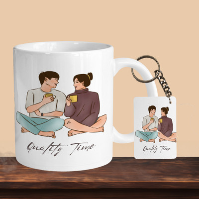 VM MALL 101_Quality Time R-R Ceramic Coffee Mug(330 ml)