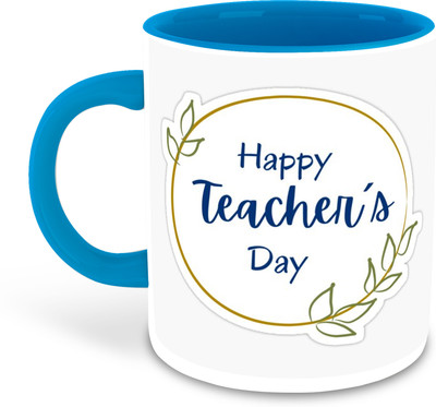 whats your kick new-wyk_Teachers Day Printed Light Blue Coffee - D31 Ceramic Coffee Mug(325 ml)