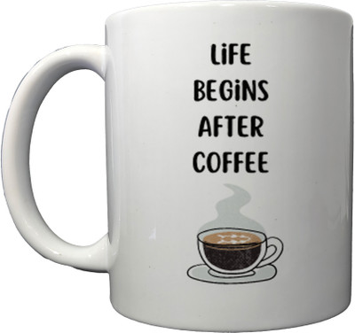 Printhorizon 101_Cat in space Ceremic Coffee mug 300 ml Ceramic Coffee Mug(300 ml)