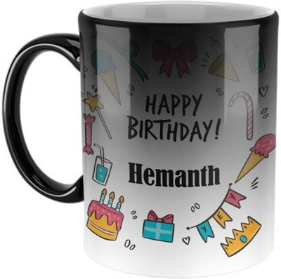NOBI Printed Ceramic For Gifting 330ml Model 0306 Ceramic Coffee Mug(330 ml)