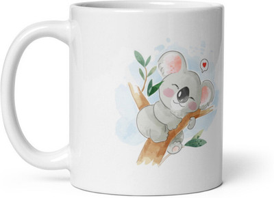 Mr UVD Sleeping Koala Panda on Tree_MUGG Ceramic Coffee Mug(350 ml)
