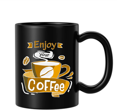 BLISSart NEW_BLS-PM-KP395-B Ceramic Coffee Mug(350 ml)