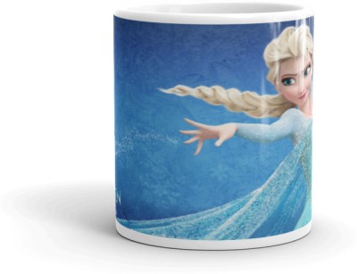 MoreAndMore Specially Designed Frozen Princess Fan F03 Ceramic Coffee Mug(350 ml)